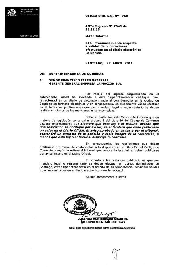 Superintendencia de Quiebras